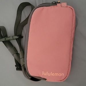 Lululemon Mini Belt Bag in Coral